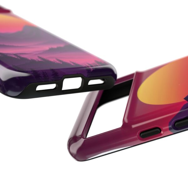 Mountain Sunset Phone Case - Tough Cases for Nature Lovers