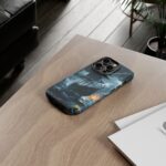 Stormy Seas Tough Phone Case - Pirate Ship Design