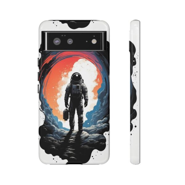 Astronaut Case, Tough Phone Cover, Galaxy Art Protector, Space Lover Gift, Unique Mobile Accessory