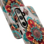 Colorful Mandala Phone Cover, Bohemian Style Accessory, Unique Gift for Her, Stylish Smartphone Protection