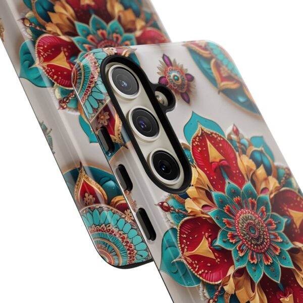 Colorful Mandala Phone Cover, Bohemian Style Accessory, Unique Gift for Her, Stylish Smartphone Protection