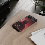 Red Urban Warrior Phone Case for Gamers & Action Fans