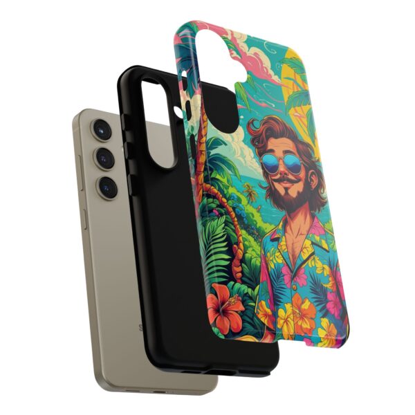 Stylish Hawaiian Tough Phone Case - Perfect for Trendsetters & Everyday Use