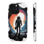Astronaut Case, Tough Phone Cover, Galaxy Art Protector, Space Lover Gift, Unique Mobile Accessory