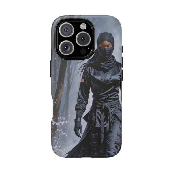 Artistic Phone Case, Ninja Aesthetic, Unique Smartphone Cover, Adventurous Spirit