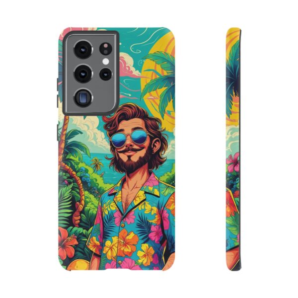 Stylish Hawaiian Tough Phone Case - Perfect for Trendsetters & Everyday Use