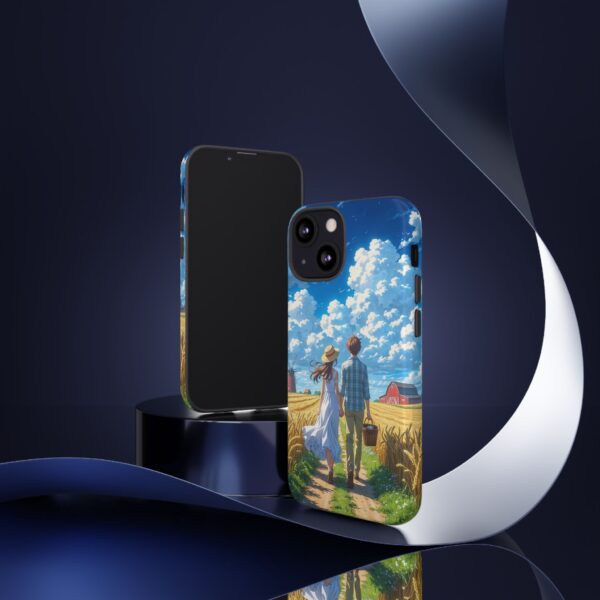 Couple Phone Case – Romantic Landscape Design