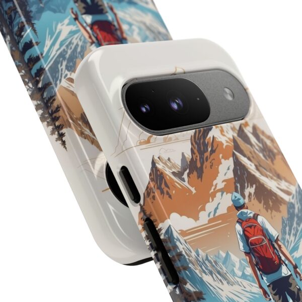 Adventure Phone Case, Mountain Hiking Phone Cover, Outdoor Enthusiast Gift, Nature Lover Accessory, Travel Cell Phone Protector