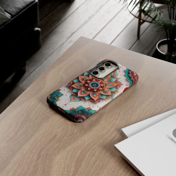 Mandala Phone Case, Colorful Floral Design, Bohemian Style, Tough Cases, Gift for Her