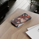 Fiery Design, Anime Style, Unique Cell Phone Accessory, Strong and Stylish