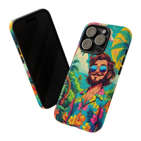 Stylish Hawaiian Tough Phone Case - Perfect for Trendsetters & Everyday Use