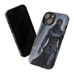 Artistic Phone Case, Ninja Aesthetic, Unique Smartphone Cover, Adventurous Spirit