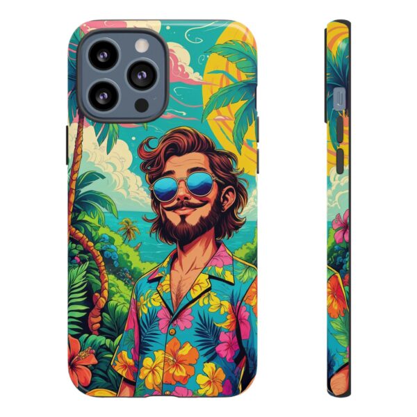 Stylish Hawaiian Tough Phone Case - Perfect for Trendsetters & Everyday Use