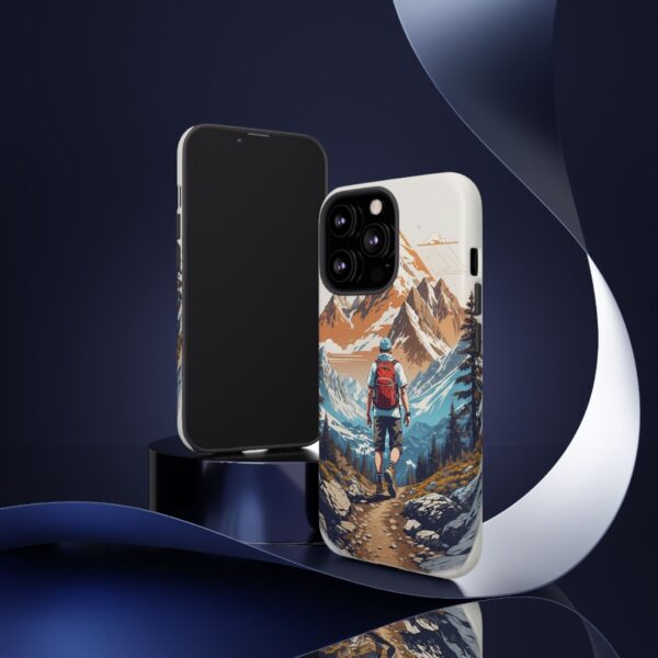 Adventure Phone Case, Mountain Hiking Phone Cover, Outdoor Enthusiast Gift, Nature Lover Accessory, Travel Cell Phone Protector