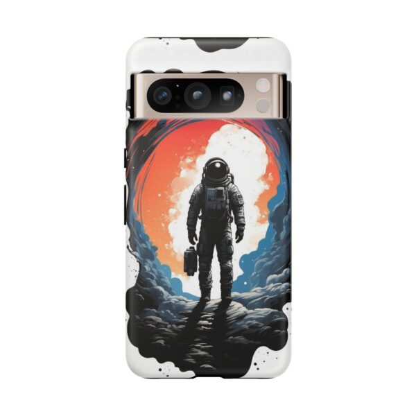 Astronaut Case, Tough Phone Cover, Galaxy Art Protector, Space Lover Gift, Unique Mobile Accessory
