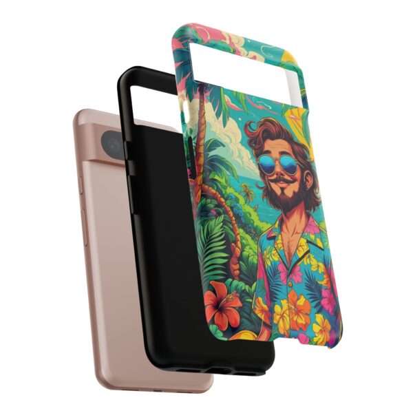Stylish Hawaiian Tough Phone Case - Perfect for Trendsetters & Everyday Use