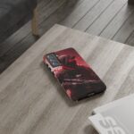 Red Urban Warrior Phone Case for Gamers & Action Fans