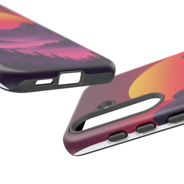 Mountain Sunset Phone Case - Tough Cases for Nature Lovers