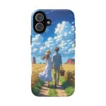 Couple Phone Case – Romantic Landscape Design