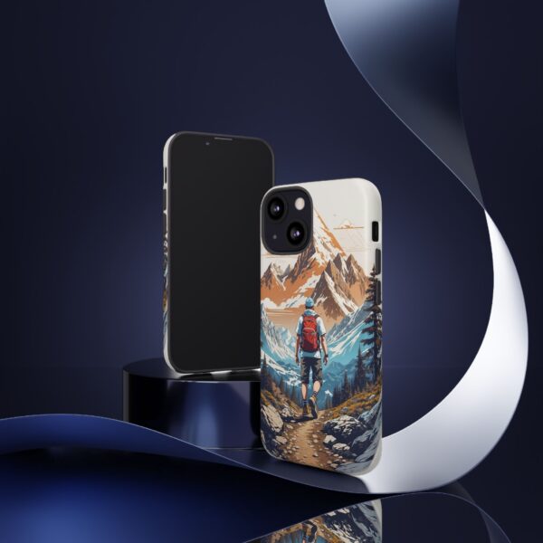 Adventure Phone Case, Mountain Hiking Phone Cover, Outdoor Enthusiast Gift, Nature Lover Accessory, Travel Cell Phone Protector