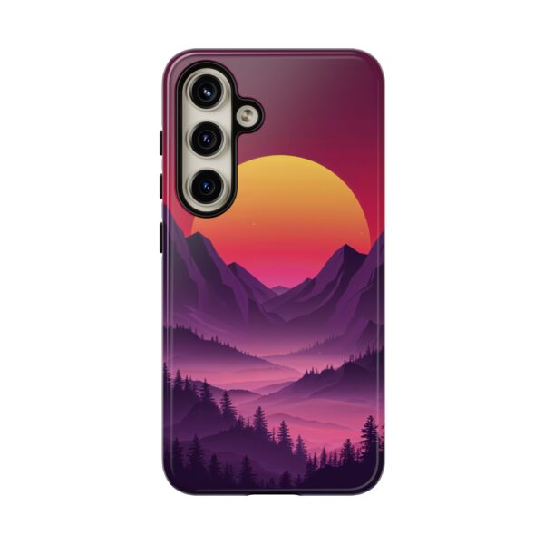 Mountain Sunset Phone Case - Tough Cases for Nature Lovers