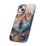 Adventure Phone Case, Mountain Hiking Phone Cover, Outdoor Enthusiast Gift, Nature Lover Accessory, Travel Cell Phone Protector