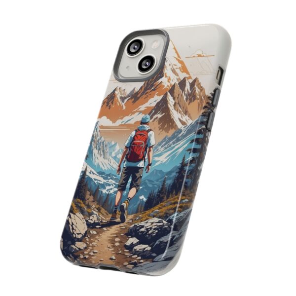 Adventure Phone Case, Mountain Hiking Phone Cover, Outdoor Enthusiast Gift, Nature Lover Accessory, Travel Cell Phone Protector