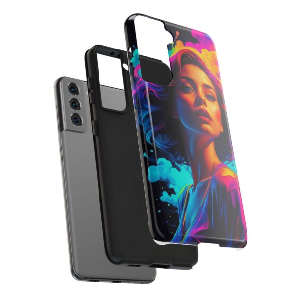 Vibrant, Colorful Woman Design - Tough Phone Case