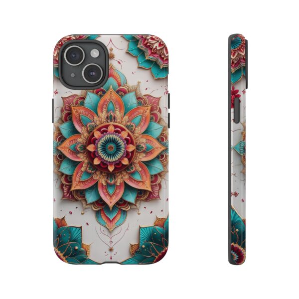 Mandala Phone Case, Colorful Floral Design, Bohemian Style, Tough Cases, Gift for Her