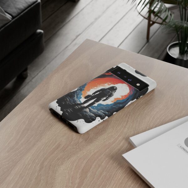Astronaut Case, Tough Phone Cover, Galaxy Art Protector, Space Lover Gift, Unique Mobile Accessory