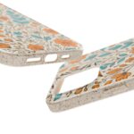 Floral Biodegradable Phone Case - Eco-Friendly Design for Nature Lovers