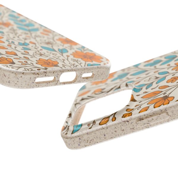 Floral Biodegradable Phone Case - Eco-Friendly Design for Nature Lovers
