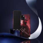 Red Urban Warrior Phone Case for Gamers & Action Fans