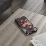 Fiery Design, Anime Style, Unique Cell Phone Accessory, Strong and Stylish