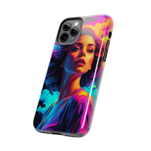 Vibrant, Colorful Woman Design - Tough Phone Case
