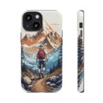 Adventure Phone Case, Mountain Hiking Phone Cover, Outdoor Enthusiast Gift, Nature Lover Accessory, Travel Cell Phone Protector