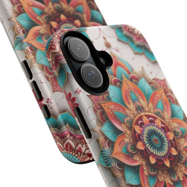Mandala Phone Case, Colorful Floral Design, Bohemian Style, Tough Cases, Gift for Her
