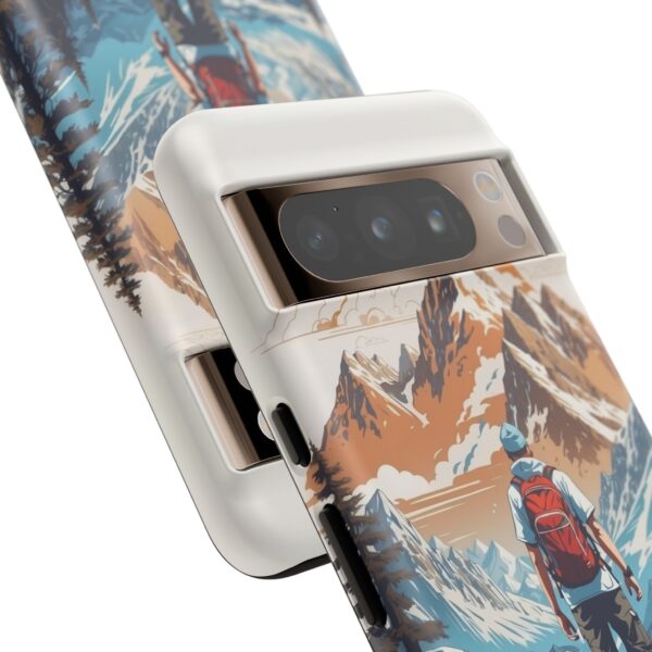Adventure Phone Case, Mountain Hiking Phone Cover, Outdoor Enthusiast Gift, Nature Lover Accessory, Travel Cell Phone Protector
