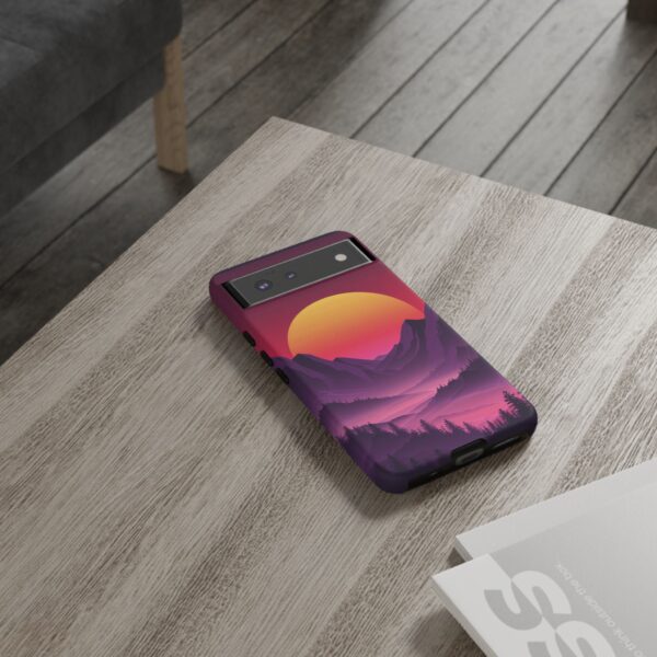 Mountain Sunset Phone Case - Tough Cases for Nature Lovers