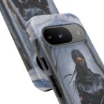 Artistic Phone Case, Ninja Aesthetic, Unique Smartphone Cover, Adventurous Spirit