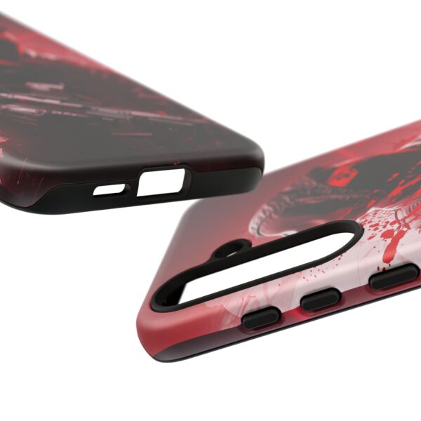 Red Urban Warrior Phone Case for Gamers & Action Fans