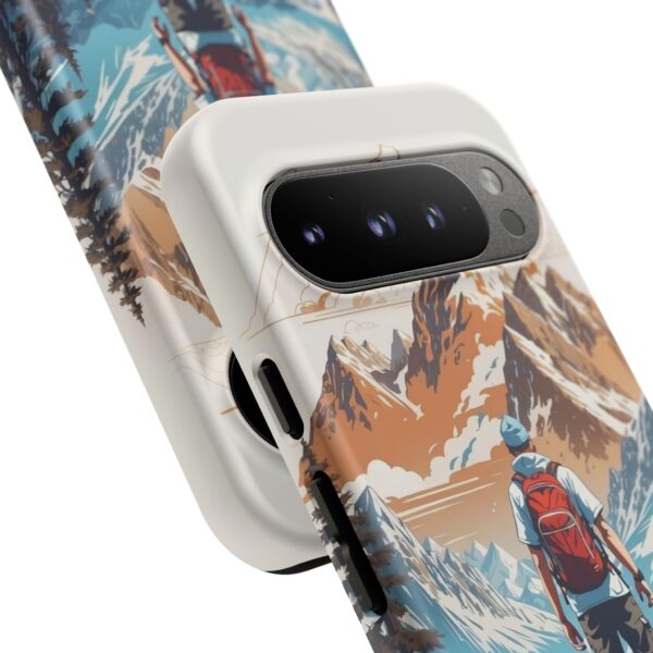 Adventure Phone Case, Mountain Hiking Phone Cover, Outdoor Enthusiast Gift, Nature Lover Accessory, Travel Cell Phone Protector