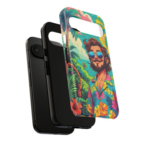 Stylish Hawaiian Tough Phone Case - Perfect for Trendsetters & Everyday Use