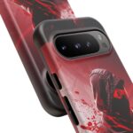 Red Urban Warrior Phone Case for Gamers & Action Fans
