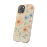 Floral Biodegradable Phone Case - Eco-Friendly Nature Design