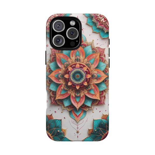 Mandala Phone Case, Colorful Floral Design, Bohemian Style, Tough Cases, Gift for Her