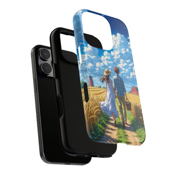 Couple Phone Case – Romantic Landscape Design