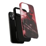 Red Urban Warrior Phone Case for Gamers & Action Fans