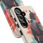 Samurai Warrior Phone Case, Tough Cases, Unique Phone Accessories, Phone Cover Gift, Gamer Phone Decor, Anime Style Case