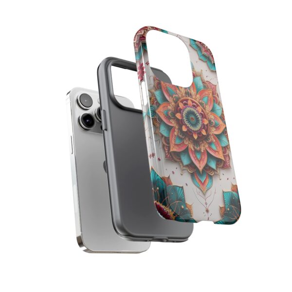 Mandala Phone Case, Colorful Floral Design, Bohemian Style, Tough Cases, Gift for Her